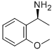 (S)-1-(2-Methoxyphenyl)ethylamine 化学構造式
