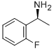 (S)-1-(2-フルオロフェニル)エチルアミン 化学構造式