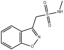 N-甲基唑尼沙胺,68292-02-4,结构式