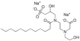 68298-16-8 N-(2-Hydroxyethyl)-N-[2-[(2-hydroxy-3-sulfopropyl)(1-oxododecyl)amino]ethyl]glycine disodium salt