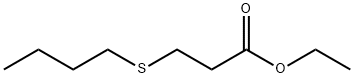 3 - (丁硫醚基)丙酸乙酯, 68298-26-0, 结构式