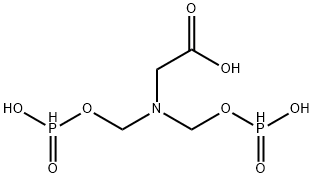 N,N-bis[[(hydroxyphosphinyl)oxy]methyl]glycine,68298-45-3,结构式