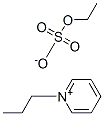 1-ethylmethylpyridinium ethyl sulphate Structure