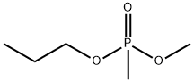 Methyl propyl methylphosphonate Struktur