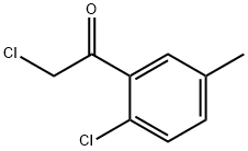 Ethanone, 2-chloro-1-(2-chloro-5-methylphenyl)- (9CI) Struktur