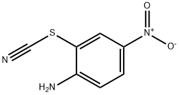 チオシアン酸2-アミノ-5-ニトロフェニル 化学構造式