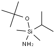 1-(1,1-dimethylethoxy)-1,1-dimethyl-N-(1-methylethyl)silylamine Structure