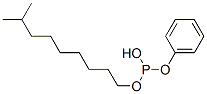 isodecyl phenyl hydrogen phosphite Structure