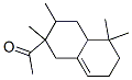 1-(octahydro-2,3,5,5-tetramethyl-2-naphthyl)ethan-1-one Struktur