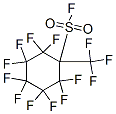 decafluoro(trifluoromethyl)cyclohexanesulphonyl fluoride Structure