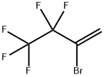 2-ブロモ-3,3,4,4,4-ペンタフルオロブト-1-エン 化学構造式