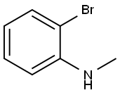 2-溴-N-甲基苯胺,6832-87-7,结构式