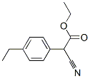 Benzeneacetic acid, alpha-cyano-4-ethyl-, ethyl ester (9CI)|