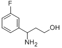 3-(3-FLUOROPHENYL)-DL-BETA-ALANINOL
 化学構造式