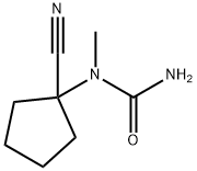Urea, N-(1-cyanocyclopentyl)-N-methyl- (9CI) Structure