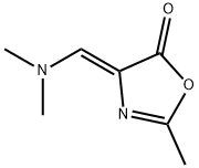 5(4H)-Oxazolone, 4-[(dimethylamino)methylene]-2-methyl-, (4Z)- (9CI) Structure