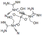 N-cyano-N-(hydroxymethyl)guanidinium phosphate,68324-21-0,结构式