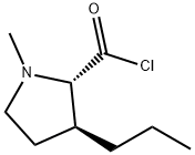 2-Pyrrolidinecarbonylchloride,1-methyl-3-propyl-,(2S-trans)-(9CI)|