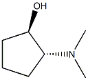 环戊醇,反式-2-(二甲基氨基)-, 68327-05-9, 结构式