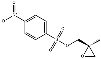(R)-2-甲基缩水甘油-4-硝基苯磺酸酯 结构式