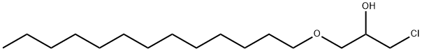 1-chloro-3-(tridecyloxy)propan-2-ol Structure