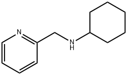 2-(环己氨基甲基)吡啶 结构式