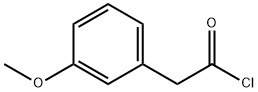 3-甲氧基苯基乙酰氯,6834-42-0,结构式