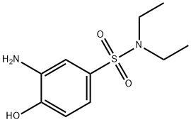 3-AMINO-N,N-DIETHYL-4-HYDROXY-BENZENESULFONAMIDE Structure