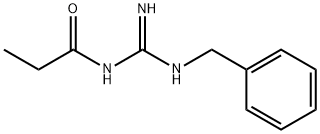 N-Benzyl-N'-propionylguanidine 结构式
