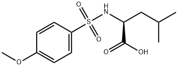 2-{[(4-METHOXYPHENYL)SULFONYL]AMINO}-4-METHYLPENTANOIC ACID|