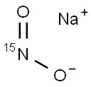 亚硝酸钠-15N,68378-96-1,结构式