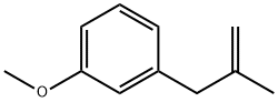 3-(3-メトキシフェニル)-2-メチル-1-プロペン 化学構造式