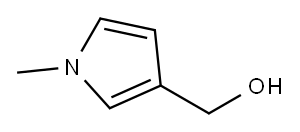 3-Hydroxymethyl-1-methylpyrrole Structure