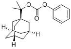 2-(1-Adamantyl)-2-propyl phenyl Carbonate Structure