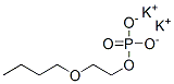 Ethanol, 2-butoxy-, phosphate, potassium salt 结构式