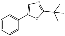 2-tert-ブチル-5-フェニルオキサゾール 化学構造式