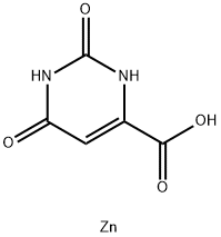 OROTIC ACID ZINC SALT DIHYDRATE Struktur