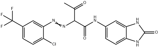 68399-99-5 2-[[2-氯-5-(三氟甲基)苯基]偶氮]-N-(2,3-二氢-2-氧代-1H-苯并咪唑-5-基)-3-氧代丁酰胺