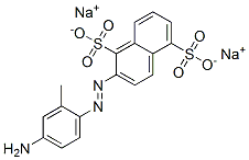 [(4-amino-o-tolyl)azo]naphthalene-1,5-disulphonic acid, sodium salt|