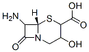 7-amino-3-hydroxycepham-4-carboxylic acid Struktur