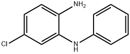 5-chloro-N-phenylbenzene-1,2-diamine, 68406-47-3, 结构式