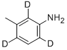 M‐トルイジン‐2,4,6‐D3 化学構造式