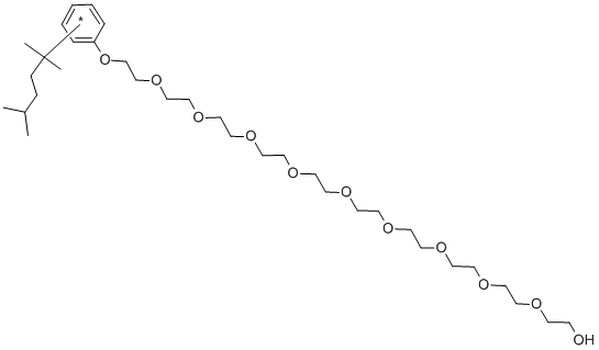 OCTOXYNOL 9 Struktur