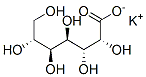 D-glycero-D-gulo-ヘプトン酸カリウム 化学構造式