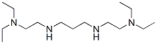 N,N'-bis[2-(diethylamino)ethyl]propane-1,3-diamine Struktur