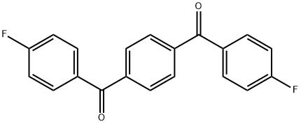 METHANONE, 1,1'-(1,4-PHENYLENE)BIS[1-(4-FLUOROPHENYL)-] Structure