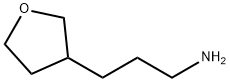 3-(テトラヒドロフラン-3-イル)プロパン-1-アミン 化学構造式