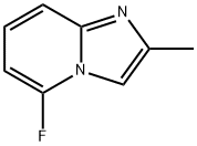 5-氟-2-甲基咪唑并[1,2-A]吡啶, 684223-16-3, 结构式