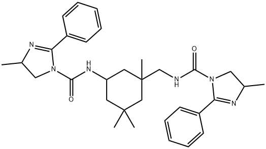 68426-04-0 N-[3-[[[(4,5-dihydro-4-methyl-2-phenyl-1H-imidazol-1-yl)carbonyl]amino]methyl]-3,5,5-trimethylcyclohexyl]-4,5-dihydro-4-methyl-2-phenyl-1H-imidazole-1-carboxamide
