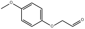 (4-methoxyphenoxy)acetaldehyde Structure